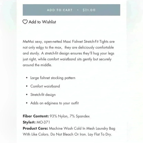 🆕White Large Mesh  Fishnets - Picture 5 of 14